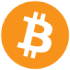 Bitcoin logo for casino payment options.