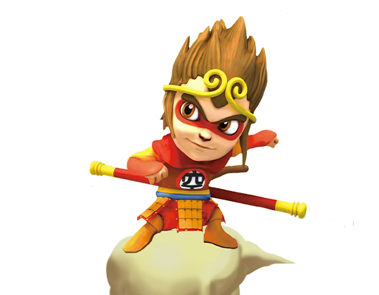 Mascot character for 918Kiss slot games.