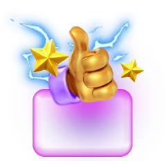 Easy access icon for casino navigation.