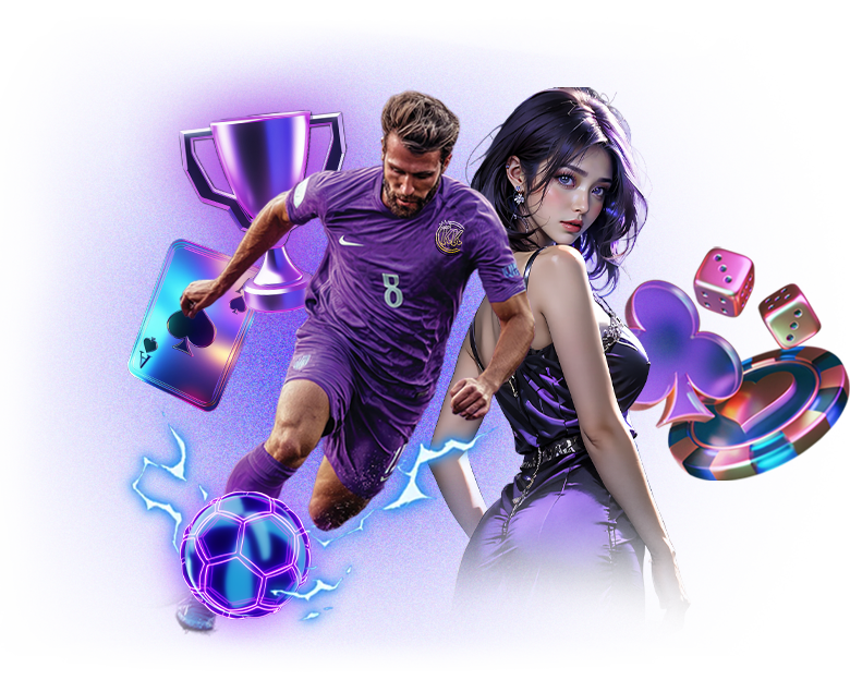 Passion graphic for exciting casino experience.